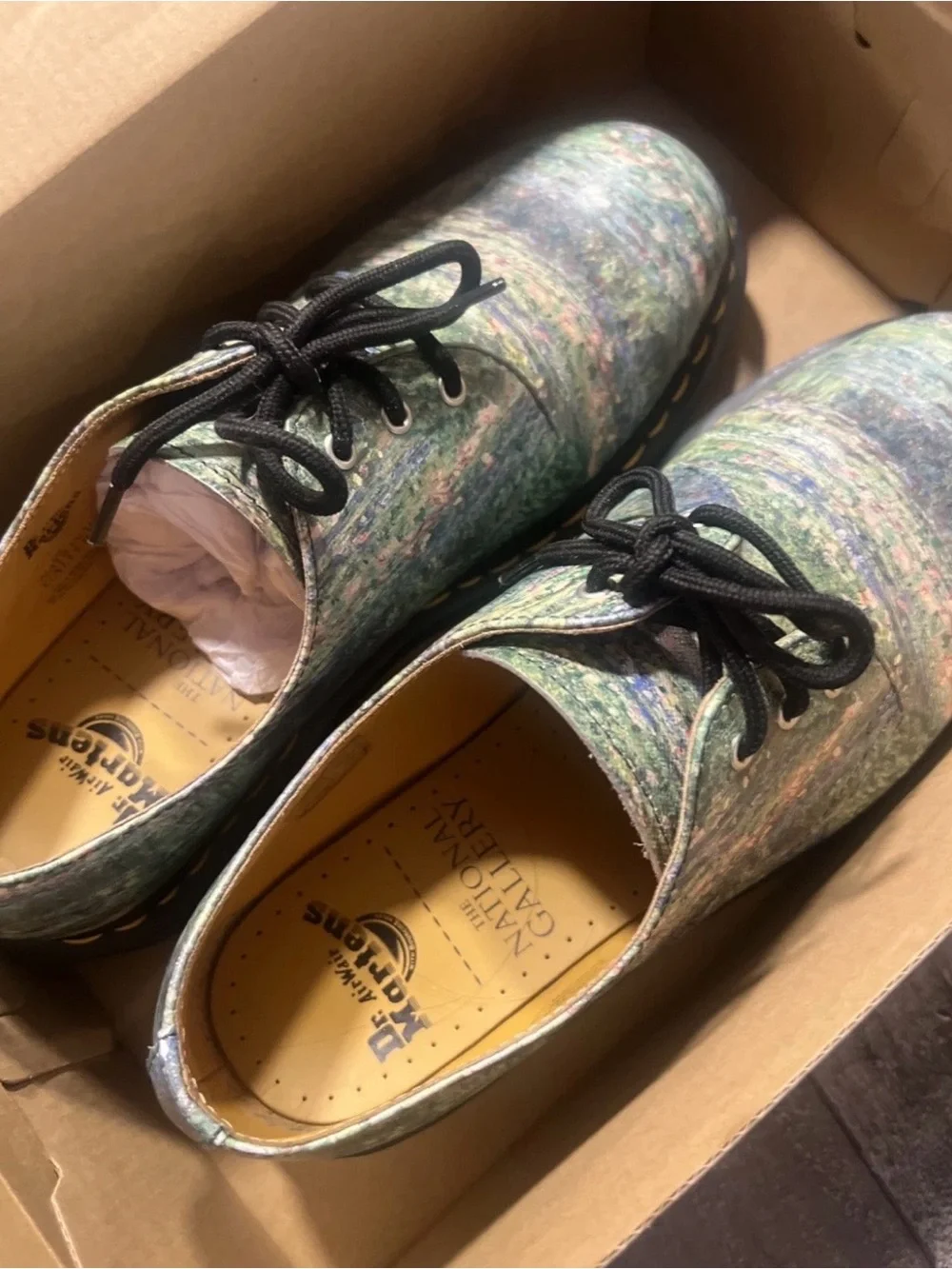Dr. Martens x National Gallery 1461 Art Print Leather Oxford Shoes